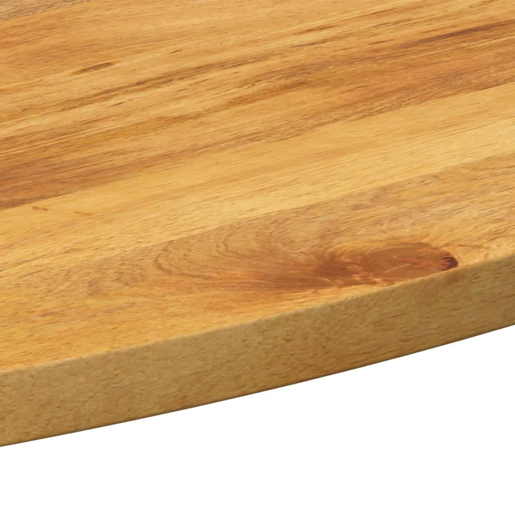 Tafelblad ovaal 120x50x2,5 cm massief mangohout