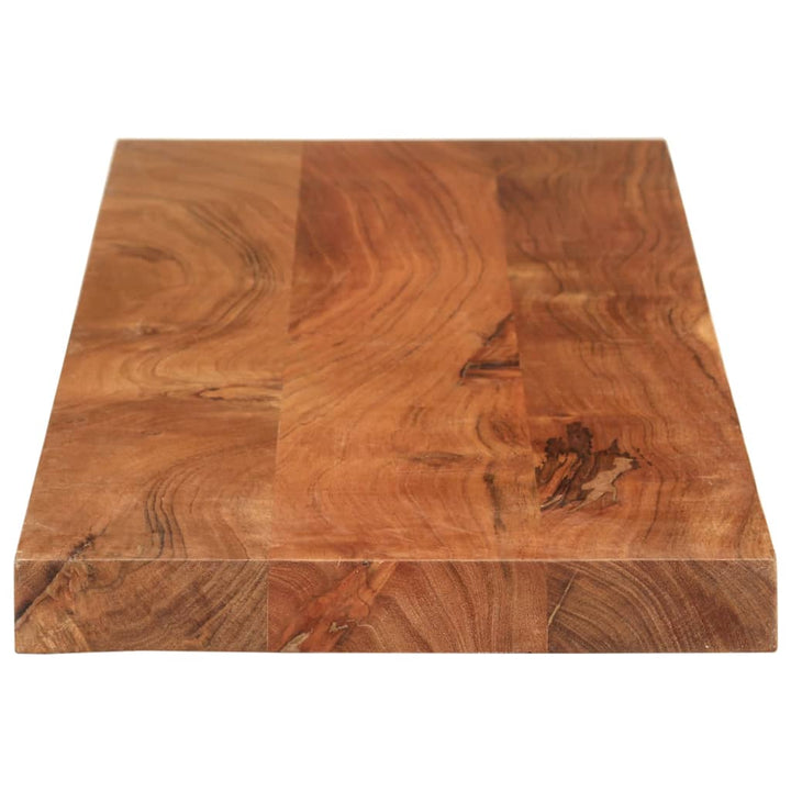 Tafelblad rechthoekig 120x20x2,5 cm massief acaciahout