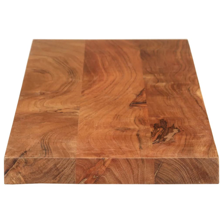 Tafelblad rechthoekig 110x40x2,5 cm massief acaciahout