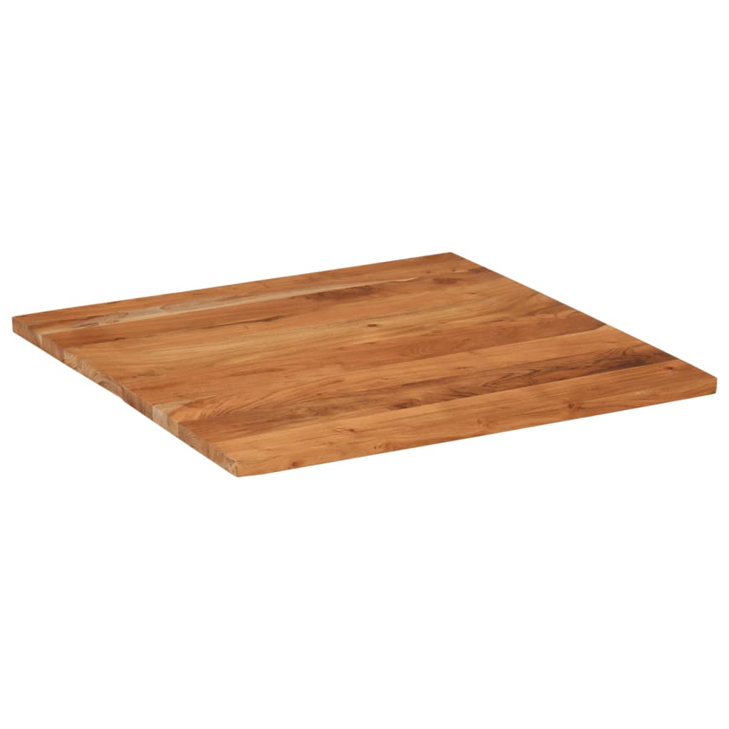 Tafelblad vierkant 80x80x2,5 cm massief acaciahout