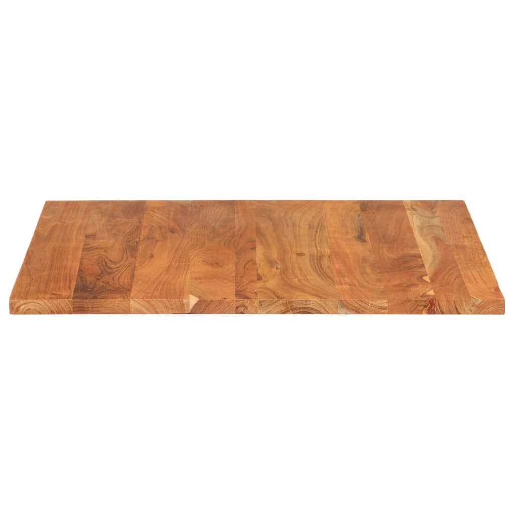 Tafelblad vierkant 80x80x2,5 cm massief acaciahout