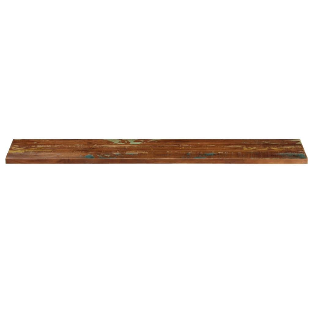 Tafelblad rechthoekig 140x20x2,5 cm massief gerecycled hout