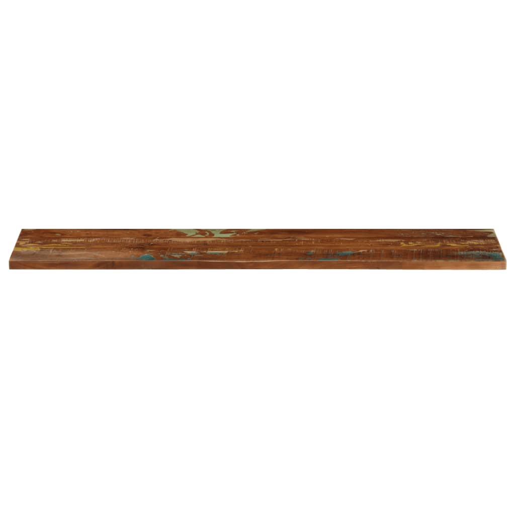 Tafelblad rechthoekig 160x40x3,8 cm massief gerecycled hout