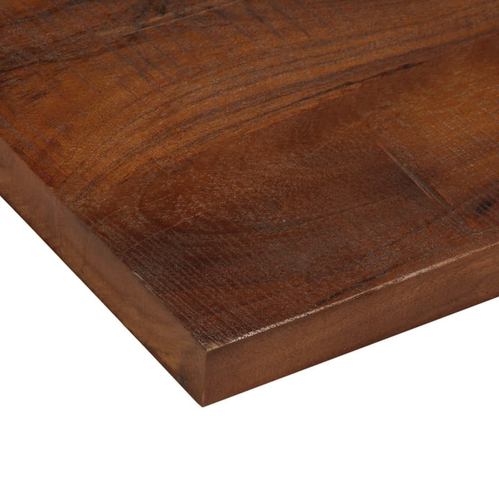 Tafelblad rechthoekig 70x20x2,5 cm massief gerecycled hout