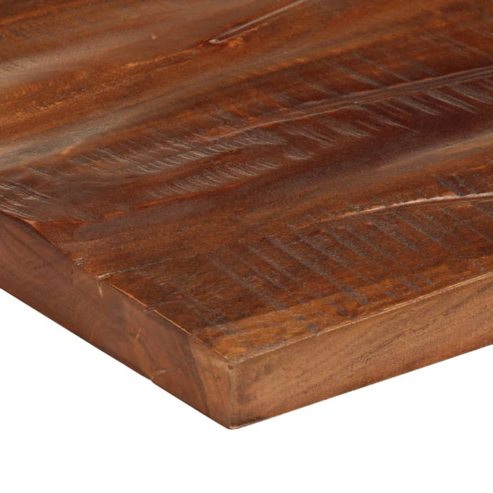 Tafelblad vierkant 50x50x2,5 cm massief gerecycled hout