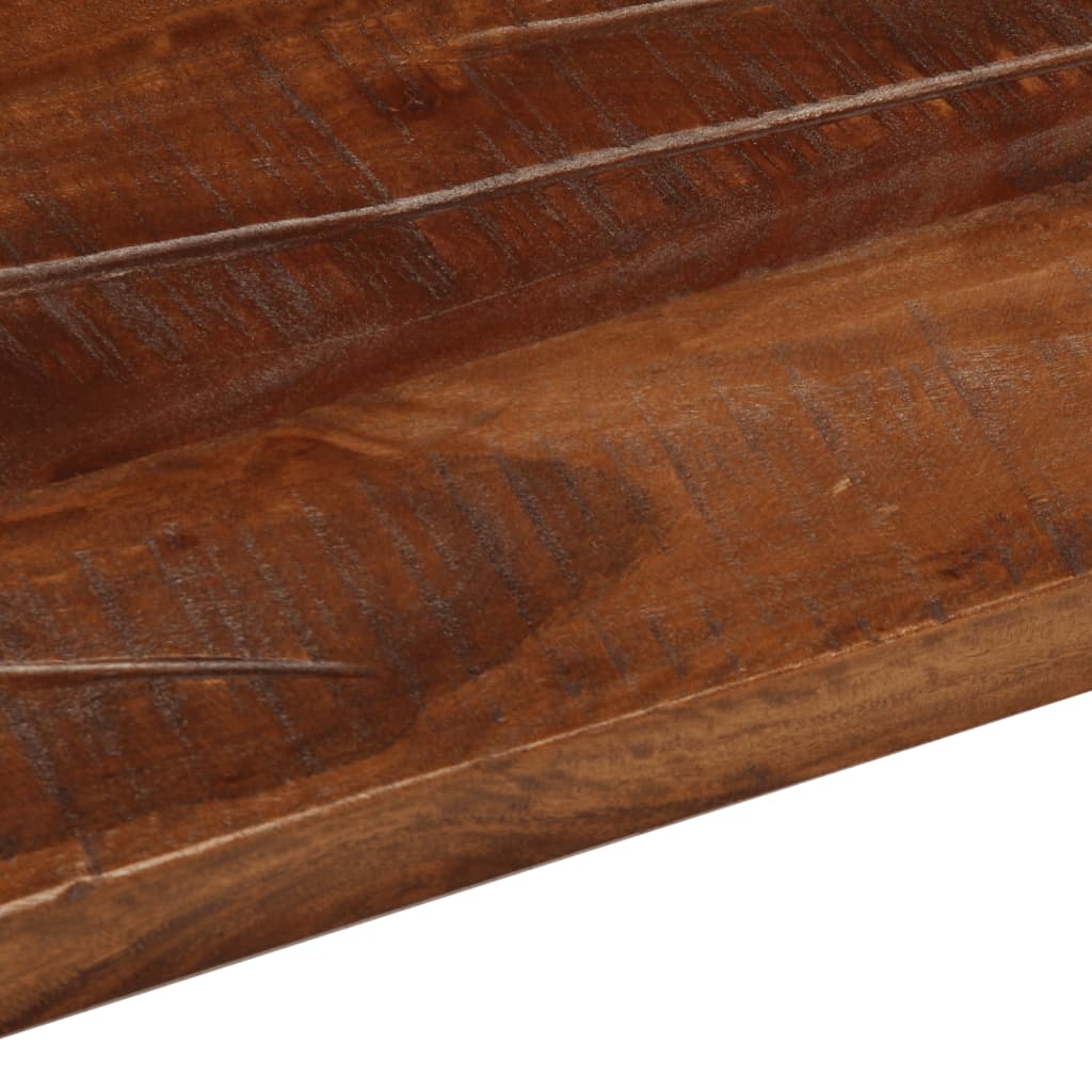 Tafelblad vierkant 50x50x2,5 cm massief gerecycled hout