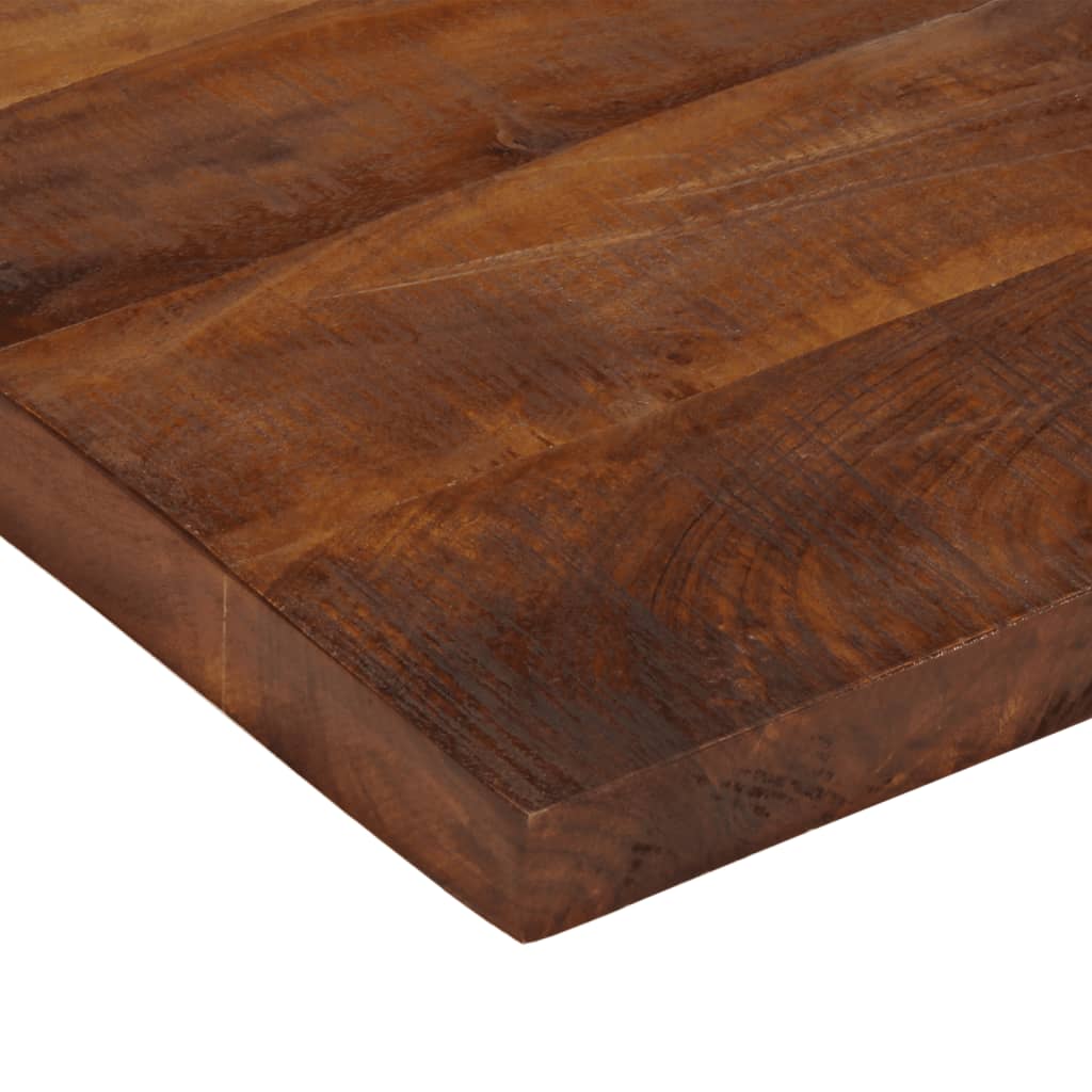 Tafelblad rechthoekig 70x50x2,5 cm massief gerecycled hout