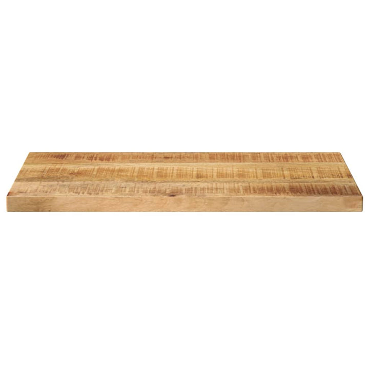 Tafelblad rechthoekig 40x20x2,5 cm massief ruw mangohout