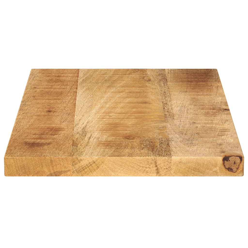 Tafelblad rechthoekig 40x20x2,5 cm massief ruw mangohout