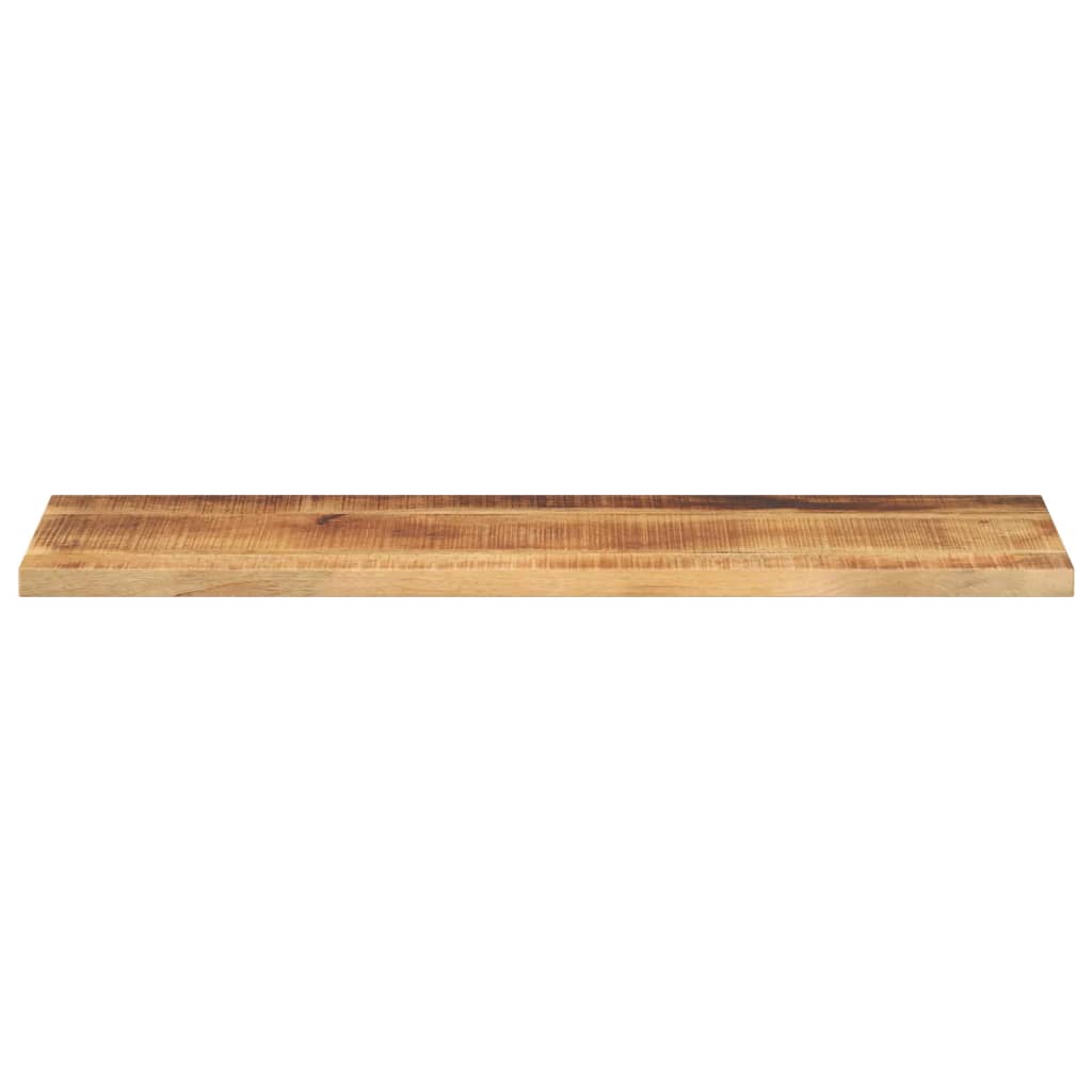 Tafelblad rechthoekig 110x30x2,5 cm massief ruw mangohout