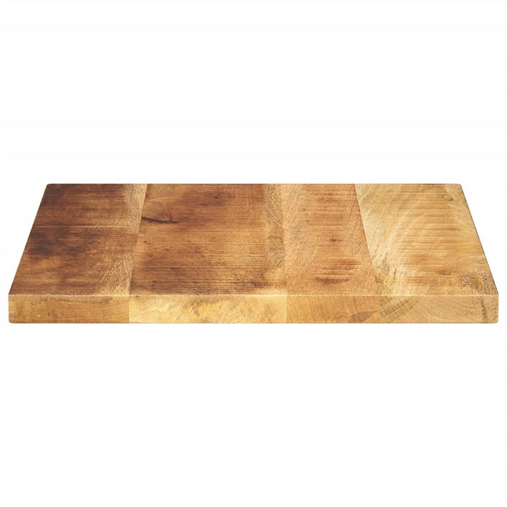 Tafelblad vierkant 50x50x2,5 cm massief ruw mangohout