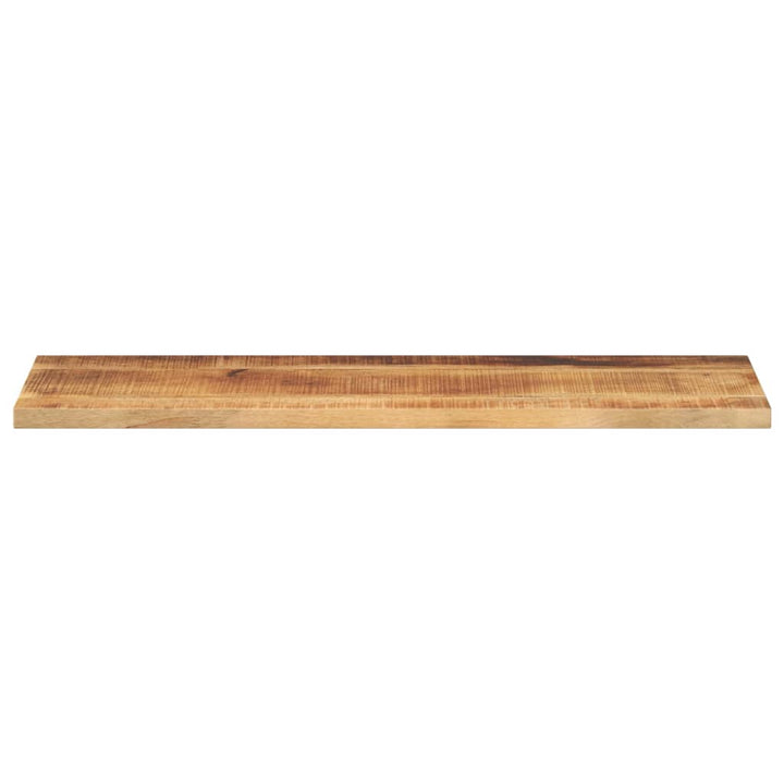 Tafelblad rechthoekig 100x20x3,8 cm massief ruw mangohout