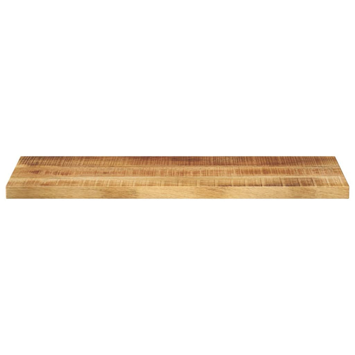 Tafelblad rechthoekig 70x40x3,8 cm massief ruw mangohout