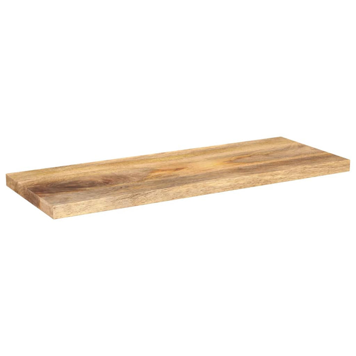 Tafelblad rechthoekig 80x20x2,5 cm massief mangohout