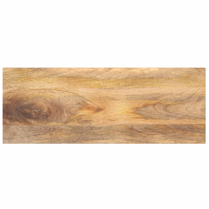 Tafelblad rechthoekig 90x20x2,5 cm massief mangohout