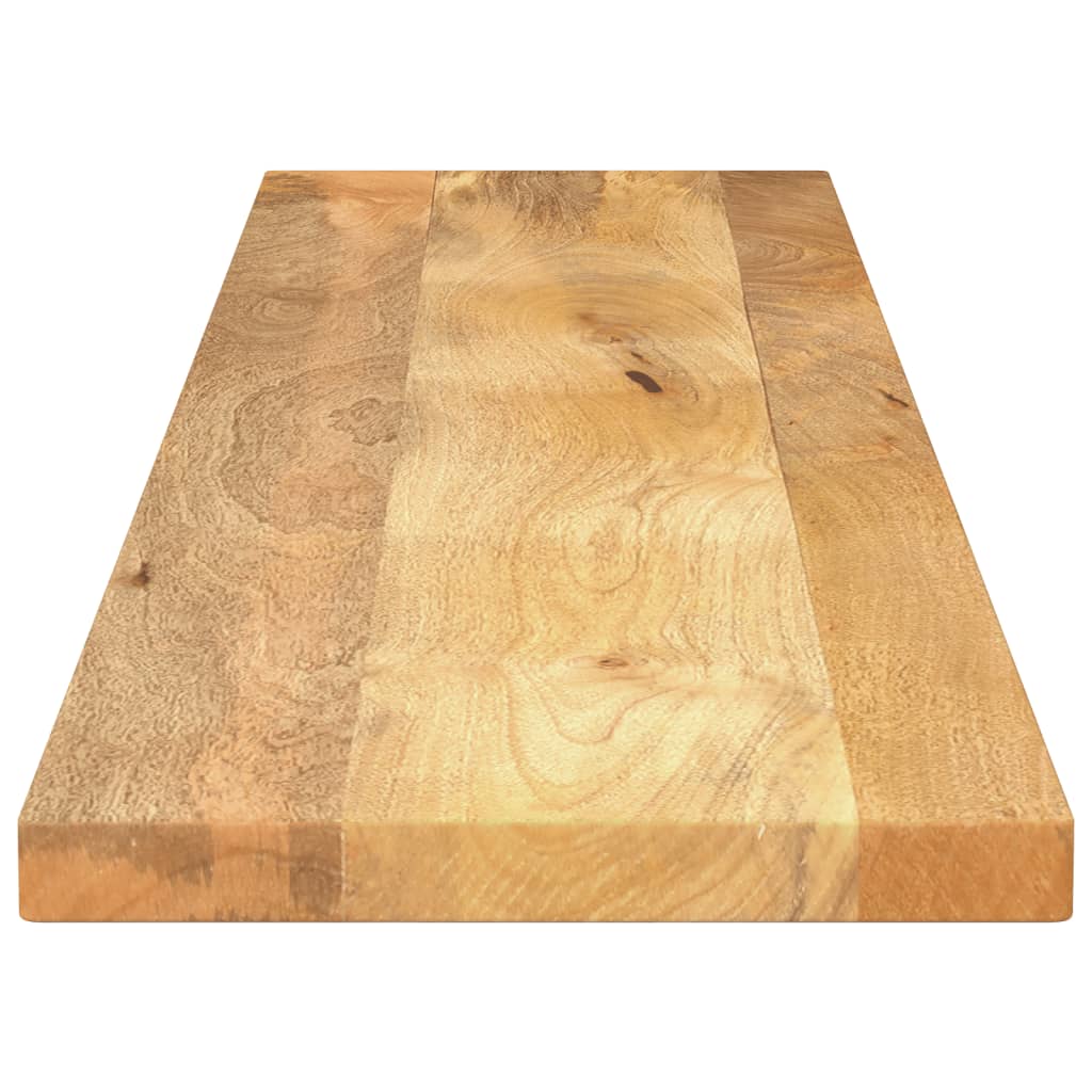 Tafelblad rechthoekig 180x20x2,5 cm massief mangohout