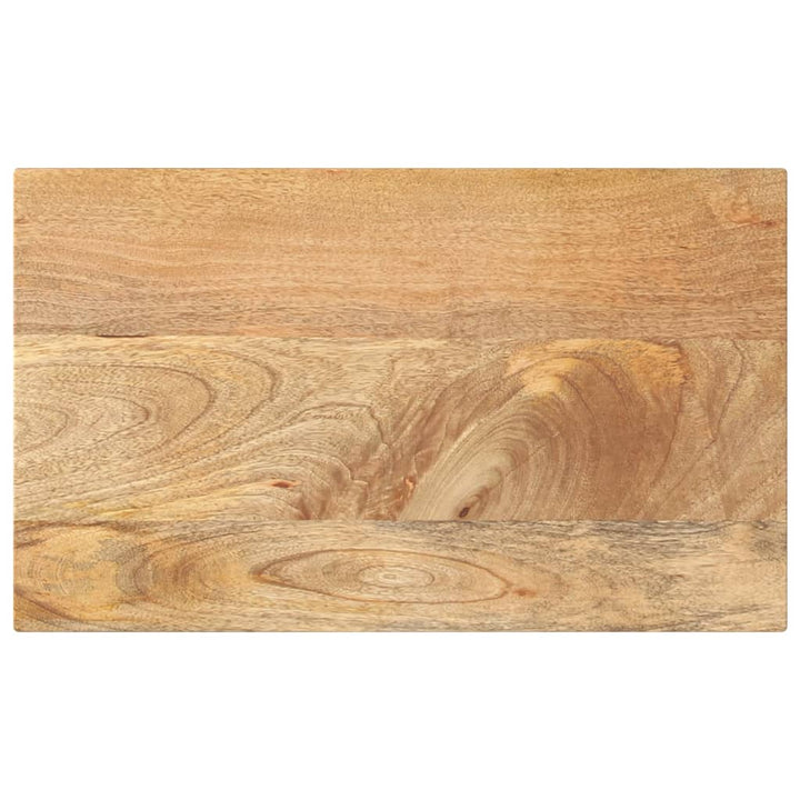 Tafelblad rechthoekig 50x20x3,8 cm massief mangohout