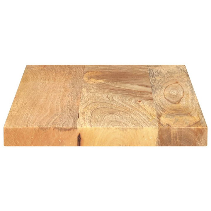 Tafelblad rechthoekig 50x20x3,8 cm massief mangohout