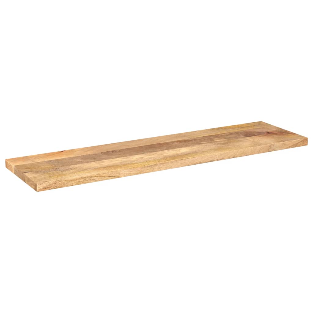 Tafelblad rechthoekig 110x20x3,8 cm massief mangohout