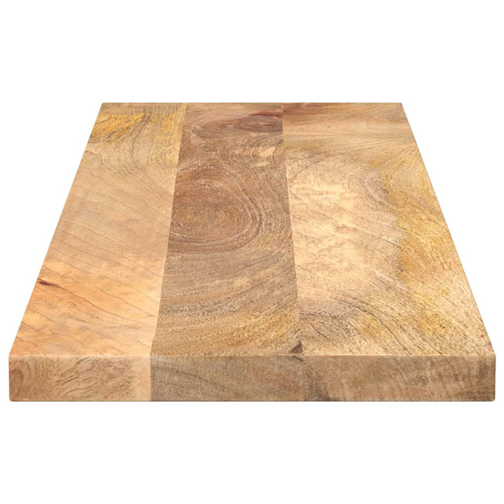 Tafelblad rechthoekig 110x20x3,8 cm massief mangohout