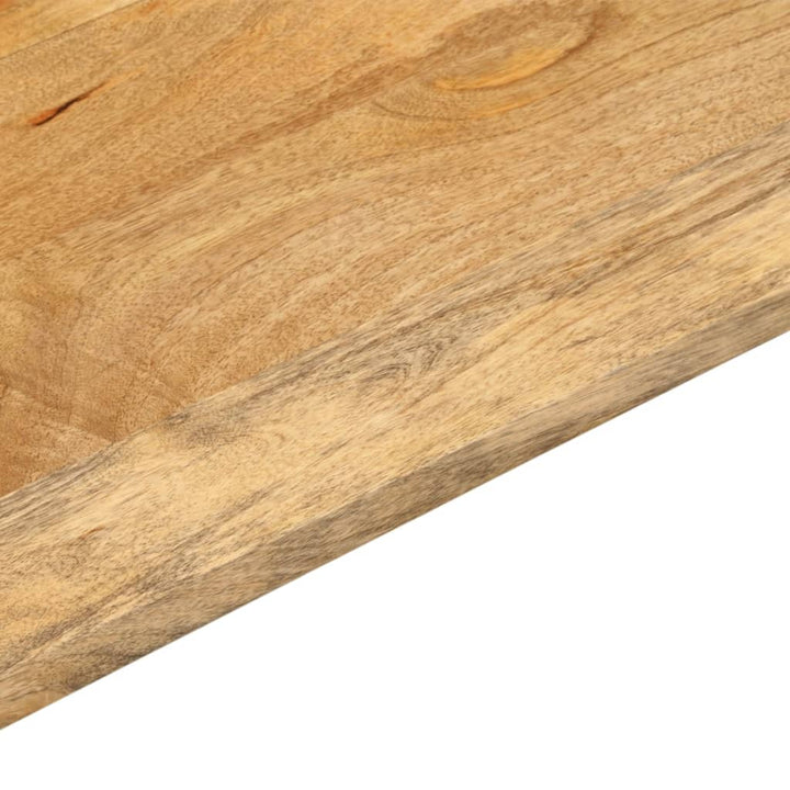 Tafelblad rechthoekig 100x30x3,8 cm massief mangohout