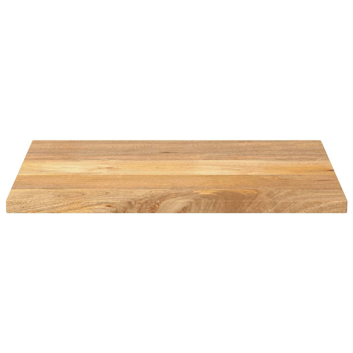 Tafelblad rechthoekig 80x70x3,8 cm massief mangohout