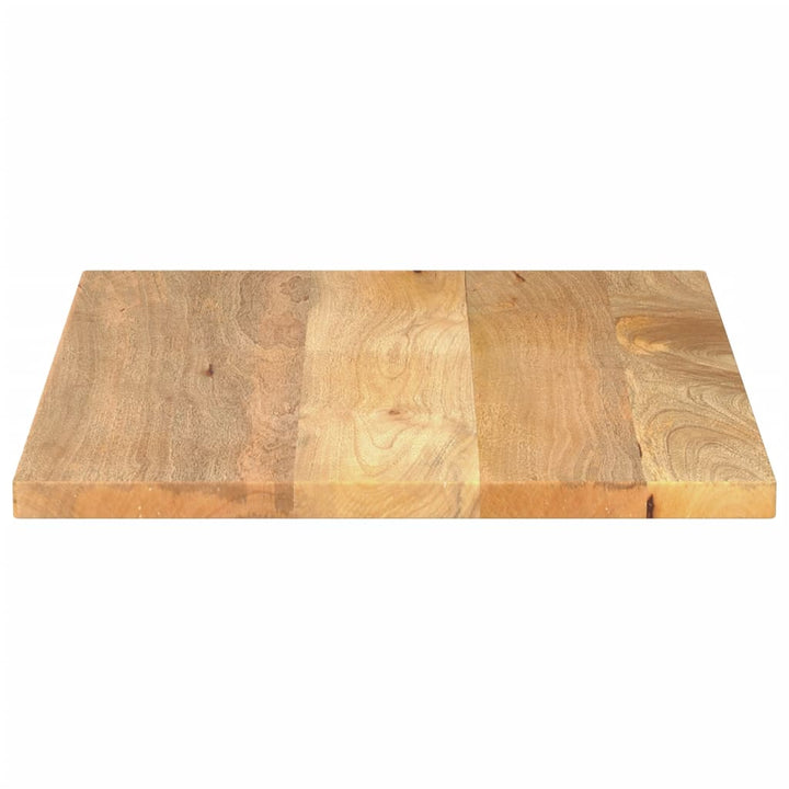 Tafelblad rechthoekig 80x70x3,8 cm massief mangohout