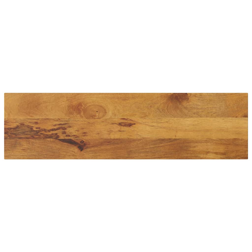 Tafelblad rechthoekig 110x30x2,5 cm massief mangohout