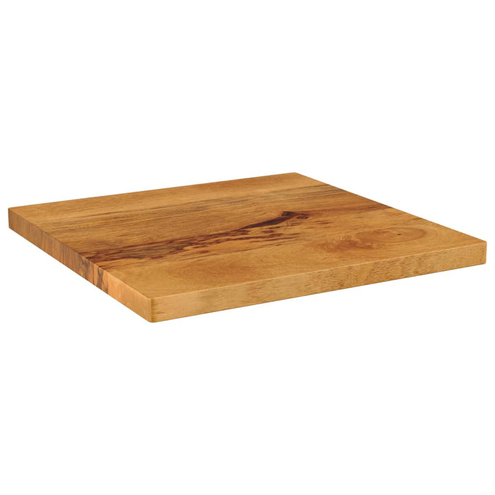 Tafelblad vierkant 40x40x2,5 cm massief mangohout