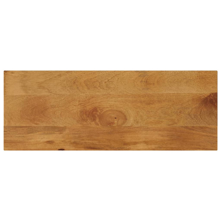 Tafelblad rechthoekig 70x20x3,8 cm massief mangohout