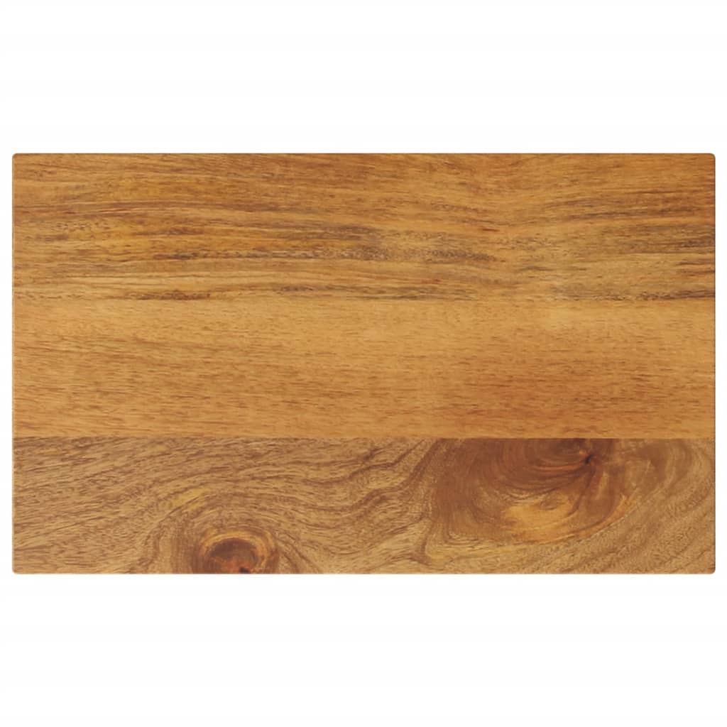 Tafelblad rechthoekig 40x30x3,8 cm massief mangohout