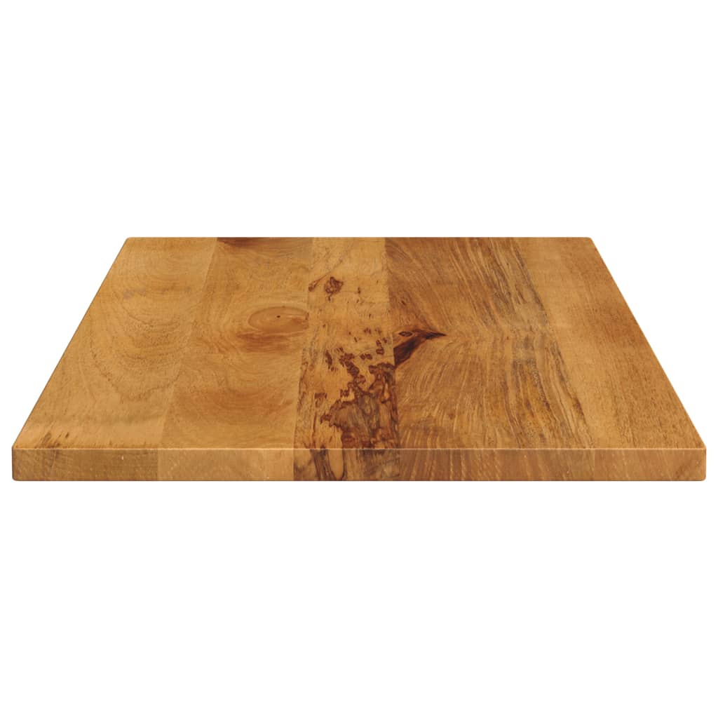 Tafelblad rechthoekig 80x70x3,8 cm massief mangohout