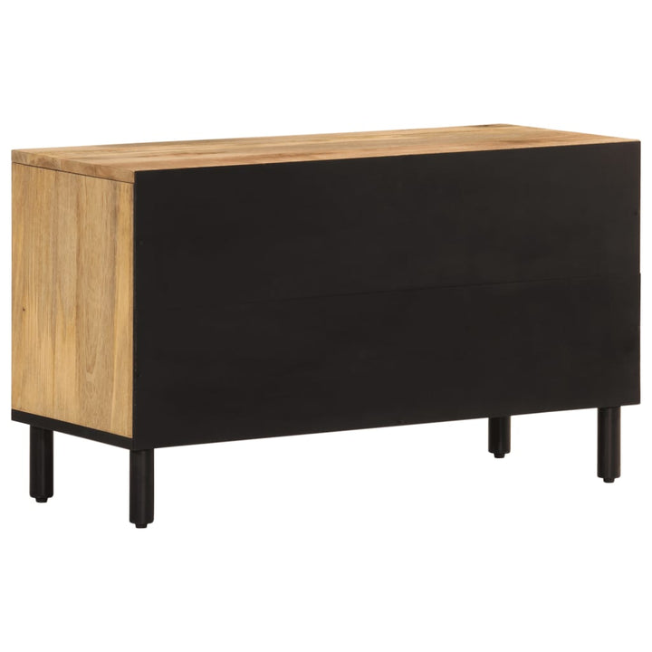 Tv-meubel 80x31x46 cm massief mangohout