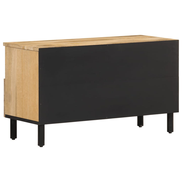 Tv-meubel 80x33x46 cm massief mangohout