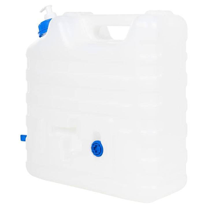 Watertank met kraan en zeepdispenser 17 L kunststof