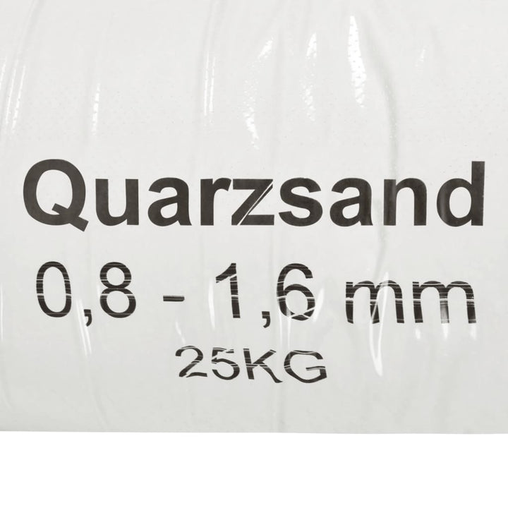 Filterzand 25 kg 0,8-1,6 mm