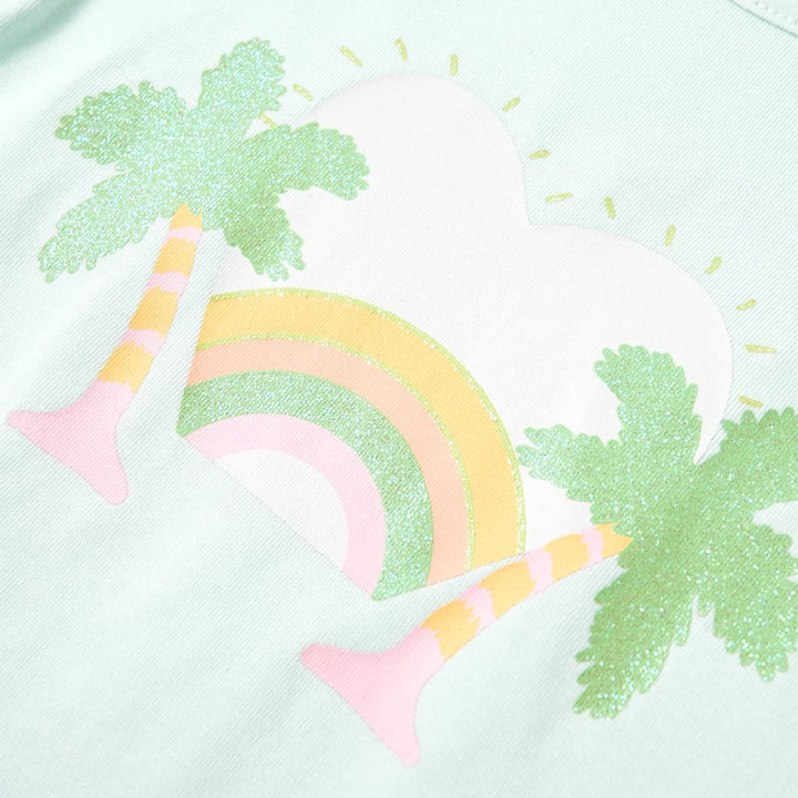 Kindershirt 116 lichtmint