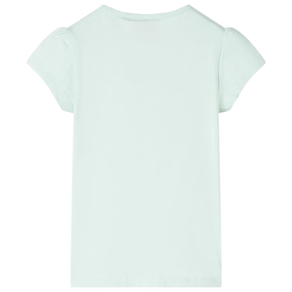 Kindershirt 140 lichtmint