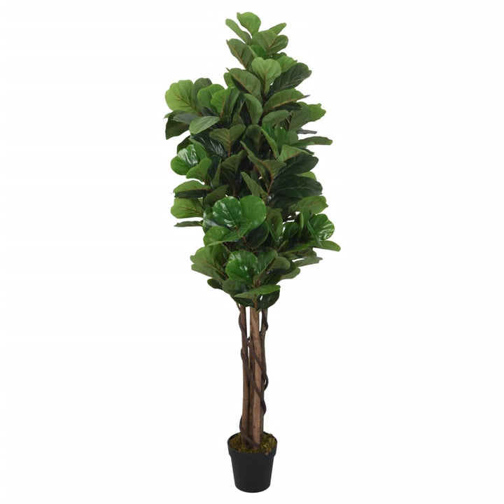 Kunstplant vijgenboom 232 bladeren 180 cm groen