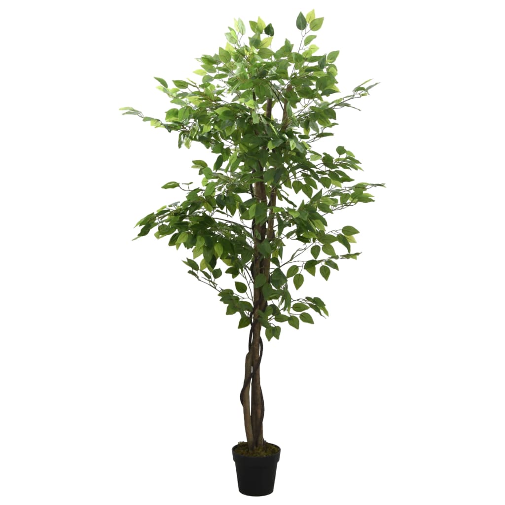 Kunstboom ficus 756 bladeren 150 cm groen