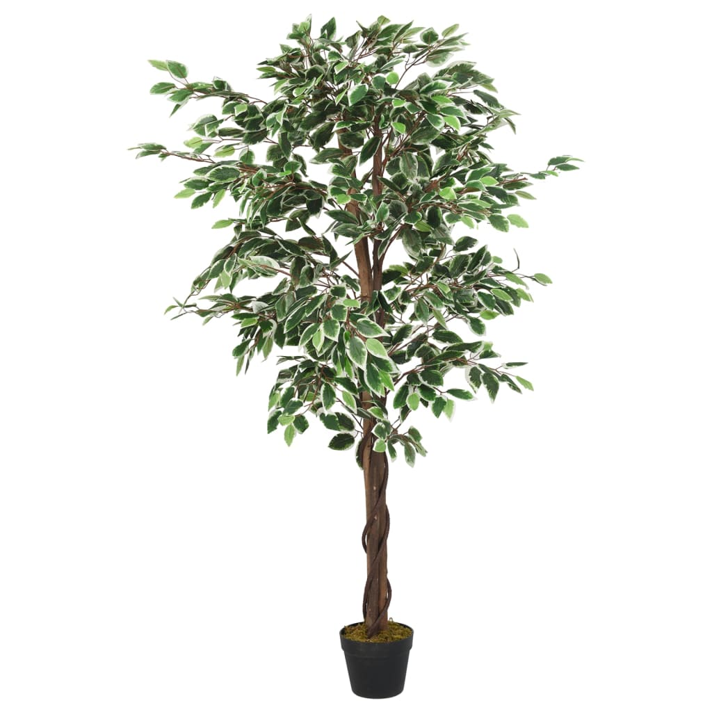 Kunstplant ficus 756 bladeren 150 cm groen