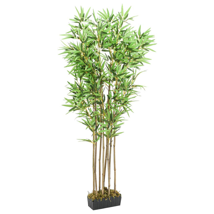 Kunstplant bamboe 1288 bladeren 180 cm groen