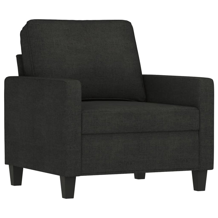 Fauteuil 60 cm stof zwart