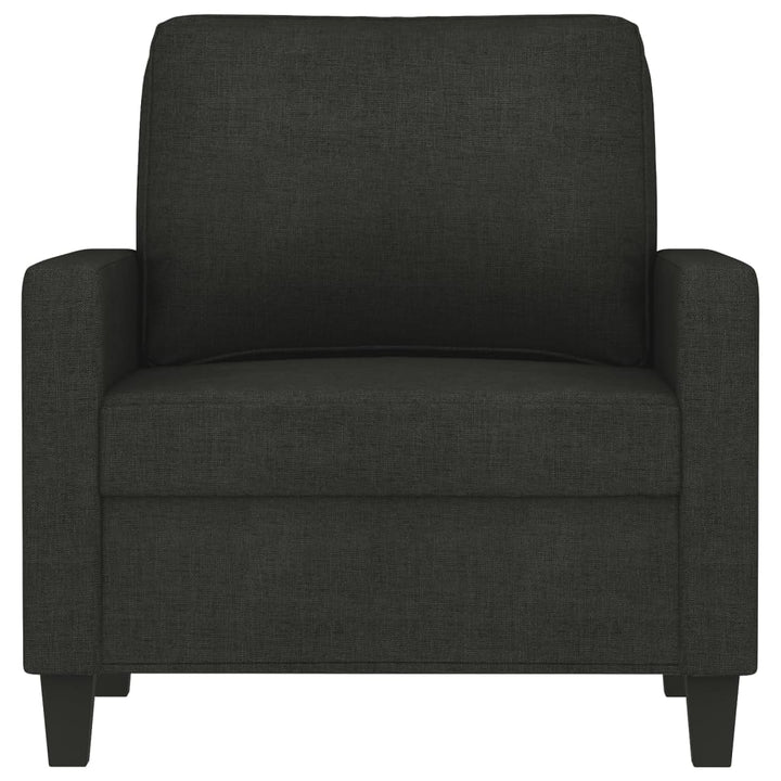 Fauteuil 60 cm stof zwart