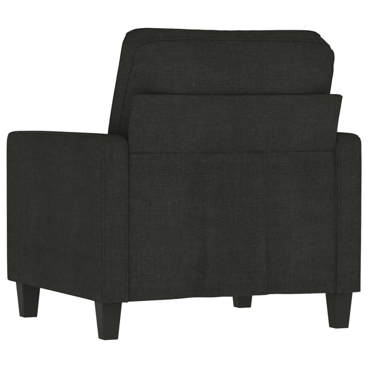 Fauteuil 60 cm stof zwart