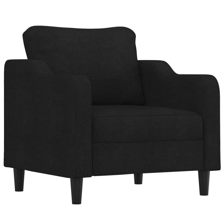 Fauteuil 60 cm stof zwart