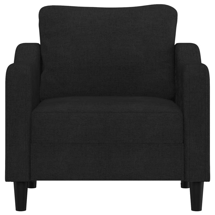 Fauteuil 60 cm stof zwart