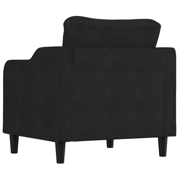 Fauteuil 60 cm stof zwart