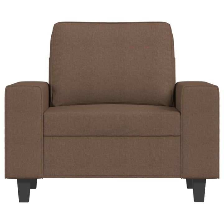 Fauteuil 60 cm stof bruin