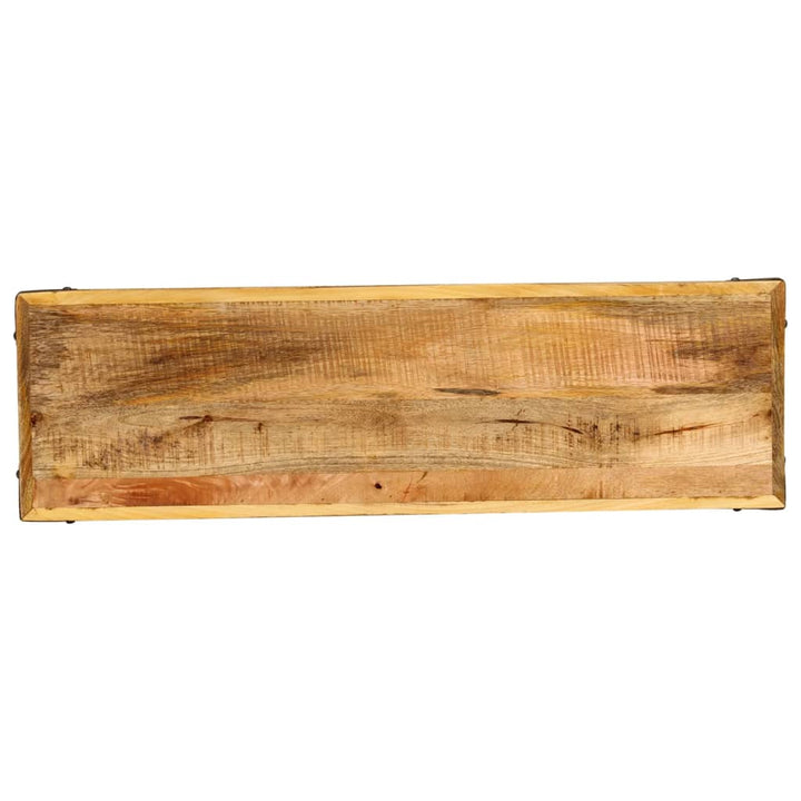 Wandtafel 100x30x75 cm massief mangohout